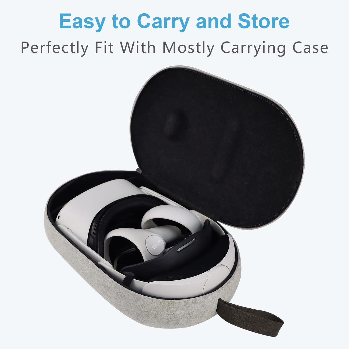 Head Strap with Battery for Oculus Quest 2, 10000mAh Battery Pack Extend 8H Playtime, Fast Charging VR Power, Adjustable Elite Strap Replacement Accessories for Oculus/Meta Quest 2